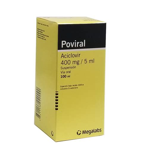 Poviral Suspension FarmaciaRD