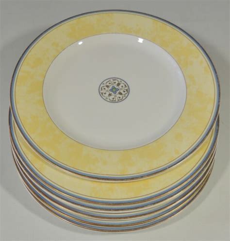 6 Villeroy And Boch Bone China Heinrich Villa Cannes 8 38 Salad Plates