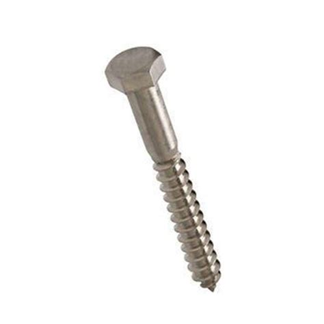 304 Stainless Steel Hex Lag Screw