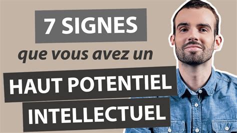 7 Signes Que Vous êtes Un Hpi Haut Potentiel Intellectuel Youtube