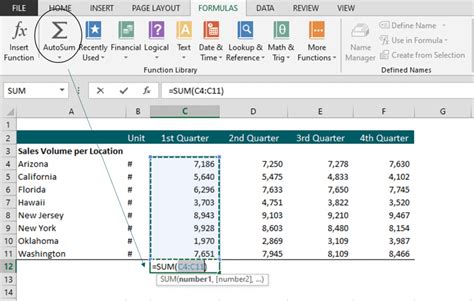 Sum Functions In Excel As Used In Financial Modeling Efinancialmodels