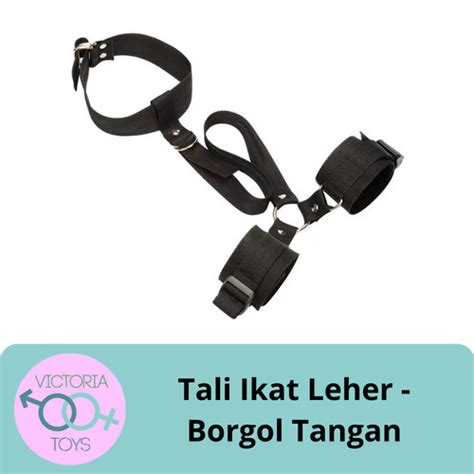 Jual Tali Ikat Leher Borgol Tangan Alat Bantu Pemuas Sex Toys Wanita