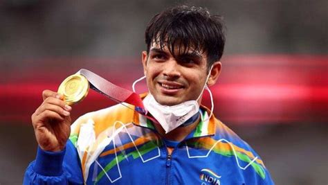 Golden Throw Neeraj Chopra Wins Gold In Mens Javelin Throw At Tokyo