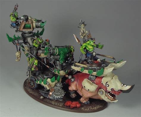 Painting some Bright Green Warhammer 40k Space Orks — Paintedfigs ...