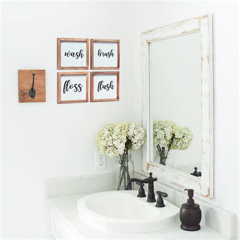 Modern Farmhouse Bathroom Wall Decor A Complete Guide Decor