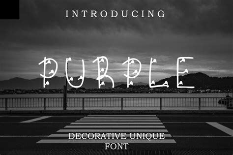 Purple Font Free Download - FreeFontDL