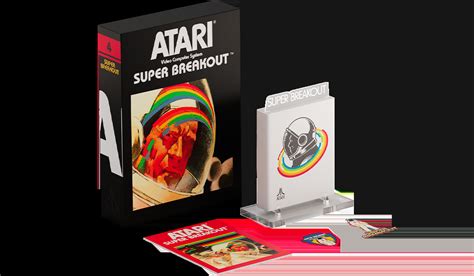 Super Breakout Warlords 50th Anniversary Atari 2600 Cartridges