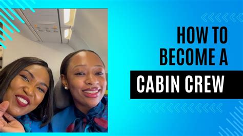 How To Become A Cabin Crew YouTube