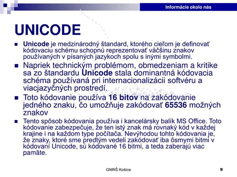 PPT Kódovanie znakov PowerPoint Presentation free download ID 5175296