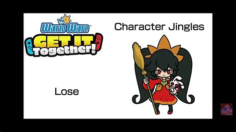 All Warioware Get It Together Character Jingles Youtube