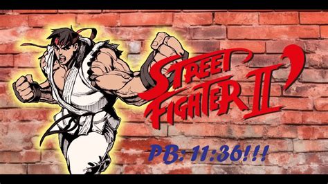 Street Fighter 2 The World Warrior SNES Ryu Hardest 11 36 YouTube