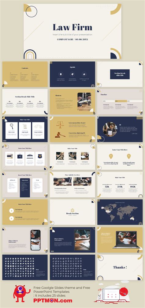 Law firm powerpoint template – Artofit