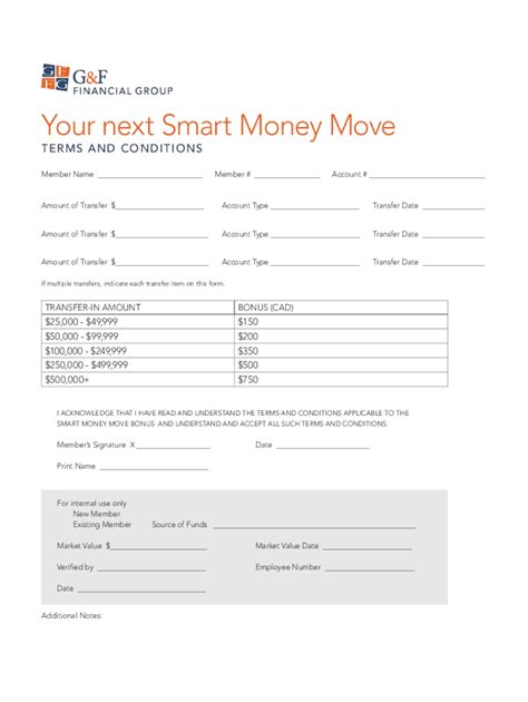 Fillable Online Fillable Online Your Next Smart Money Move Fax Email