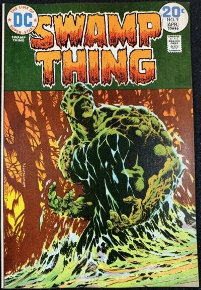 Swamp Thing 1972 9 VF NM 9 0 Bernie Wrightson Cover Art