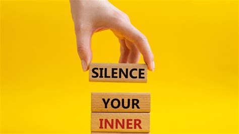 Taming Your Inner Critic 7 Steps To Silencing Your Inner Critic And