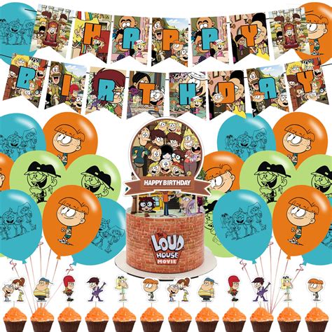 Buy The Loud House Party Decorations Loud House Birthday Party Supplies