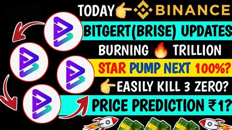 BITGERT BRISE COIN TODAY S NEWS PRICE PREDICTION 1 BINANCE