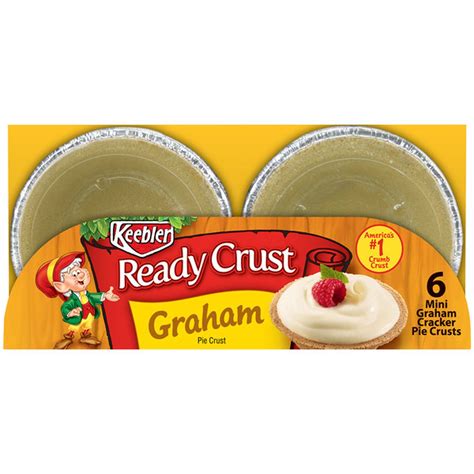 Keebler Ready Crust Ready Crust Mini Graham Cracker Pie Crusts 6 Ct Delivery Or Pickup Near Me