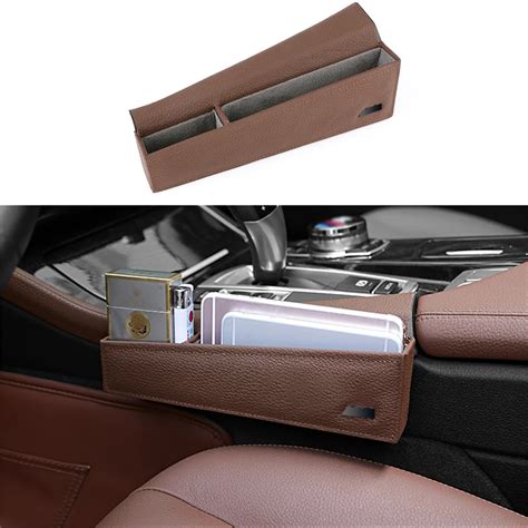 Genuine Leather Center Armrest Storage Box For Bmw Series F