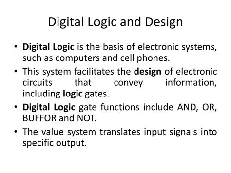 SOLUTION: Digital logic and design Complete Guide with examples - Studypool