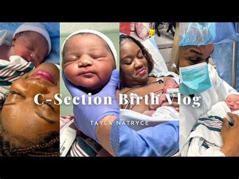 C Section Birth Vlog Labor Delivery Our New Baby Girl YouTube