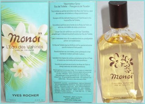 Yves Rocher Monoi De Tahiti Eau De Toilette Living The Beauty