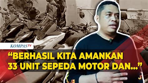 Telusuri Dugaan Kampung Penadah Polisi Amankan 33 Motor Dan 6 Mobil