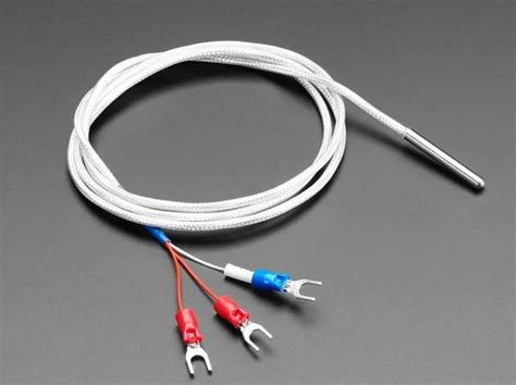 Class A B Stainless Steel Probe 3 Wire Flexible Pt100 Sensor Rtd