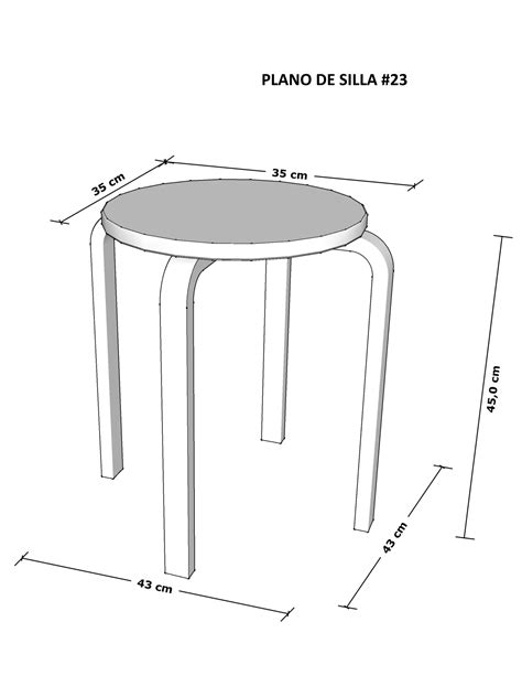 Una Guía Con 30 Planos Para Hacer Sillas De Madera Pdf