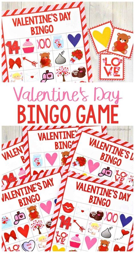 Valentine S Day Bingo Free Printable Game Artofit