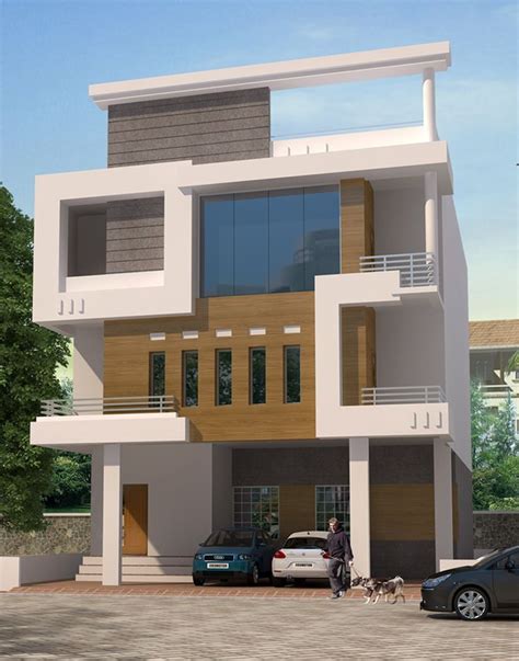 Pin By Azhar Masood On House Elevation Duplex House Design Front