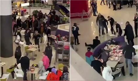 Au Confundat Mall Ul Cu Ringul De Box Zeci De Oameni S Au Luat La