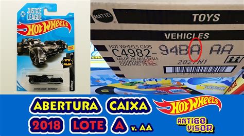 Abertura De Caixa Hot Wheels Lote A Unboxing Hot Wheels A Case Aa Antigovisor