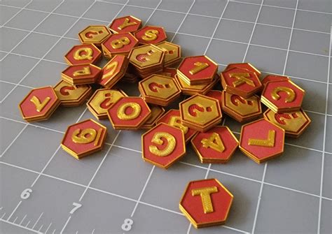 Customizable Game Tokens by Bill Westrick | Download free STL model ...