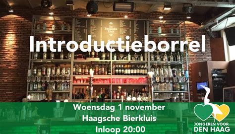 Introductieborrel Jongeren Voor Den Haag Hart Voor Den Haag