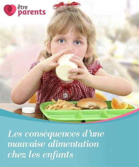 Les Cons Quences D Une Mauvaise Alimentation Chez Les Enfants Enfants