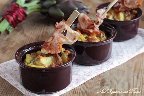 Sformatini Di Carciofi E Patate Al Parmigiano Ricetta Facilissima