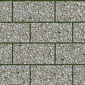 Washed Gravel Paving Outdoor Texture Seamless