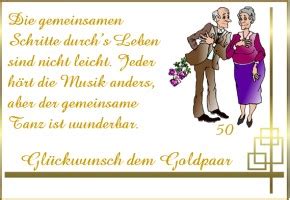 Gl Ckw Nsche Zur Goldenen Hochzeit Zum Ausdrucken Hochzeitstag