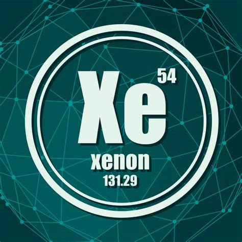 Xenon Periodic Table Illustrations Royalty Free Vector Graphics And Clip