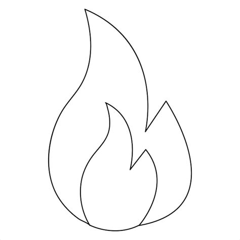 Arte De Una Sola L Nea De Fuego De Le A Dibujo Continuo Contorno Vector