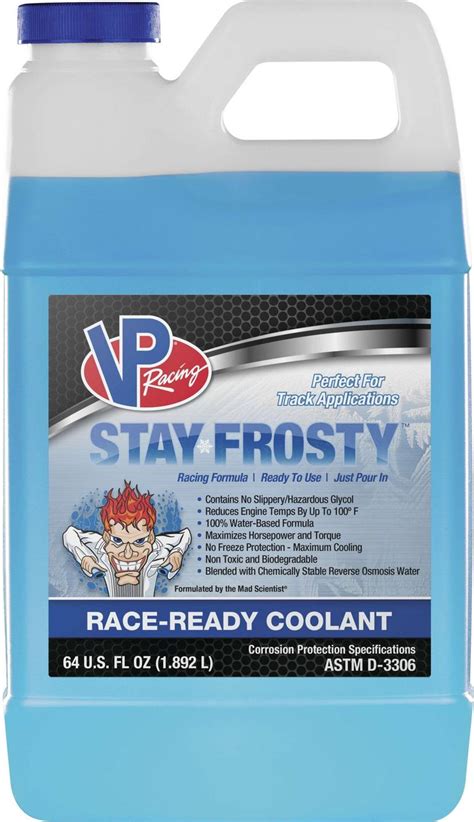 Vp Racing Fuels Stay Frosty Race Ready Coolant 2301