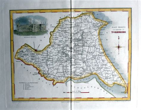 East Riding and Ainsty of Yorkshire - Simon Hunter Antique Maps