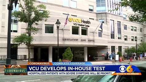 VCU Health develops test for COVID-19