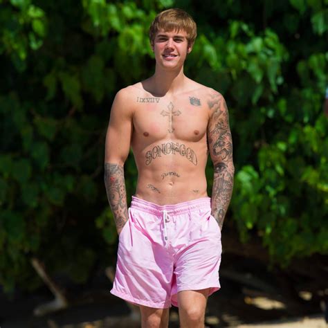 Justin Bieber Shirtless Photoshoot