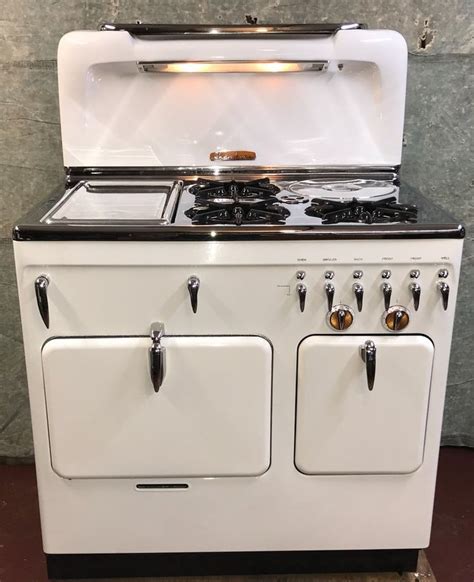 Restored Chambers C High Back Retro Stove Vintage Kitchen Appliances