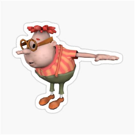 Dank Carl Wheezer Sticker By Mayahanna Redbubble