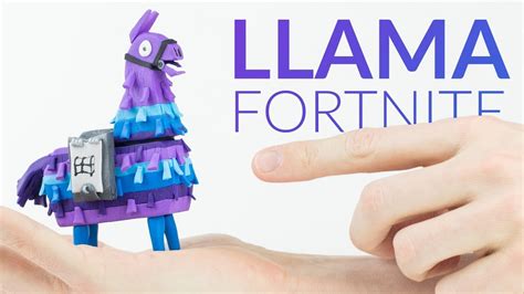 Supply Llama Chest Fortnite Battle Royale Polymer Clay Tutorial