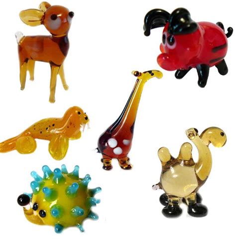 Little Cuties Glass Animal Figurine Murano Glass Figurines Glass