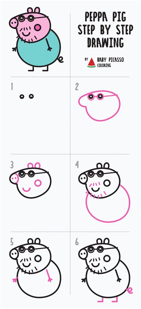 Peppa Pig Family Drawing